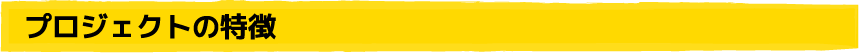 プロジェクトの特徴